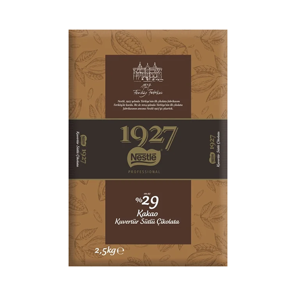 Nestle 1927 Kuvertür Sütlü Çikolata 2,5 Kg